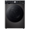 LG FDV909BN 9kg Dual Heat Pump Condenser Dryer in Black Steel A
