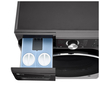 LG FWV1117BTSA Washer Dryer in Black Steel 1400rpm 10 5kg 7kg E Rated