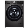 LG FWV1128BTSA Washer Dryer in Black Steel 1400rpm 12kg 8kg E Rated