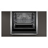 Neff B5ACM7HH0B Built In Pyrolytic Single S H Oven in Black Steel 71L