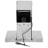 Samsung NK24M5070BM 60cm Chimney Hood in Black 4 Speed Fan B Rated