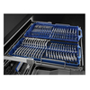 Smeg DI13EF2 60cm Fully Integrated Dishwasher in Black 13 Place A
