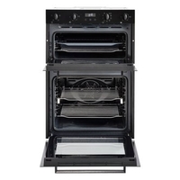 Stoves 444410217 Built In Electric Double Oven in Black 72L A A Rated