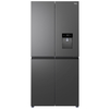 TCL RP466CSF0UK American 4 Door Fridge Freezer in Grey NP Water F Rate