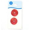 Coats Crafts Large Round Shell Effect 2 Hole Button x 2