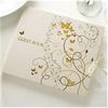 Elegant Gold Butterflies Guest Book