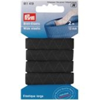Prym 12 mm Wide Elastic Band in Black