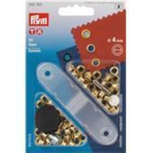 Prym Brass Non Sew handle,  Eyelets and Rivets