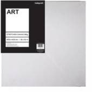 White Stretched Canvas 40.6 x 40.6 cm