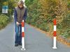Controller B Drop Down Parking Post Sub-Surface Fixing