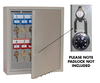 Key Secure KS20 Key Cabinet 20 keys Hasp and Staple Lock