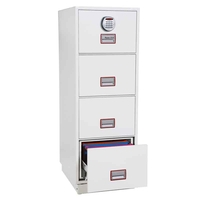 Phoenix Vertical Firefile FS2254E 4-Dr Electronic Filing Cabinet