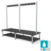 Probe Aquacoat Double Sided Hook Bench Type D Black Polymer Slats...
