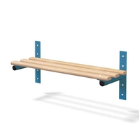 Probe Wall Mounted Bench Type F Light Ash Slats 2000mm