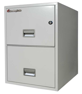 Sentry 2G2530-GR 2 Drawer Fire/Water Filing Cabinet 60 mins