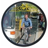 Vialux Cyclomir Cyclist Safety Mirror Black Frame 32cm