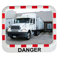 Vialux Traffic Mirror Polymir 800x600mm - WARNING