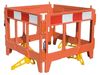 VIM PVC Lightweight Isolation Barrier Set of 4
