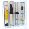 Wire Mesh Locker 6 Door 610x305 Nest of 2