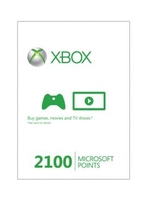 Xbox Live 2100 Microsoft Points