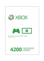 Xbox Live 4200 Microsoft Points