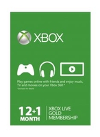 Xbox Live Gold Membership 12+1 month