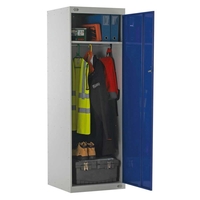 1800 H x 600 W x 600 D 2 Compartment Police Locker