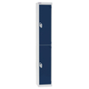 2 compartment / 2 door Steel Lockers 1800h x 450w x 450d