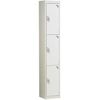 3 compartment / 3 door Steel Lockers 1800h x 380w x 380d