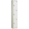 3 compartment / 3 door Steel Lockers 1800h x 450w x 450d