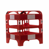 3 Gate Safegate Barrier Set - Red