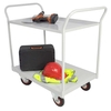 3 Tier Fully Welded Steel Shelf Trolleys With Mesh - 1050 x 900 x 600