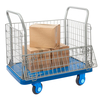 3 Tier platform trolley with mesh ends - 300kg capacity