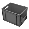 30L Grey Topstore Open-Front Euro Container - 320 x 300 x 400mm - pack of 5