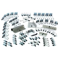 40 Piece Perfo Tool Hook Kit for use on panels,  in cupboards