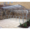 4m Cambourne Cycle Shelter Main Bay Galvanised