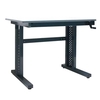730-950mm Height Adjustable Workstations 600w x 600d Bench