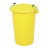 90 Litre Lightweight Dustbin - Red