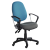 Adjustable Operator Chairs with fixed feet and adjustable footring - height adjustment 620 to 880mm