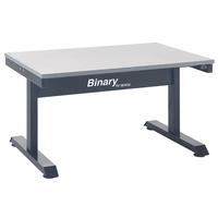 Binary Electric Height Adjustable Workbench -1300x1805x755 Laminate Worktop