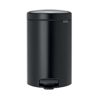 Brabantia Soft Close Pedal Bin - 12L - Metallic Grey