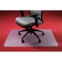 Chair Mat PET Spiked Square Shape 0.9m x 1.2m