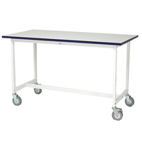 Contract Mobile Open Mailroom Bench - 750 x 1500 x 750mm (H x W x D)
