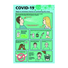 Covid-19 Sign Self Adhesive Vinyl