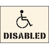 Disabled Stencil (600 x 800mm)