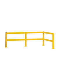 End Post 900x80x80 for Lift Out Twin Rail Barrier
