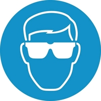 Eye Protection Graphic Floor Marker