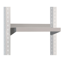 Fixed Shelf (900mm),  For Bench Rear Frame System,  WxDxH: 848x200x119mm,  Ral 7035