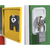 Hasp & Staple Lock (factory fit) for Cube,  Quarto,  Standard M Lockers