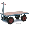 H/D Platform Truck Flatbed - Rubber Tyres,  510mmH x 914W x 1930D